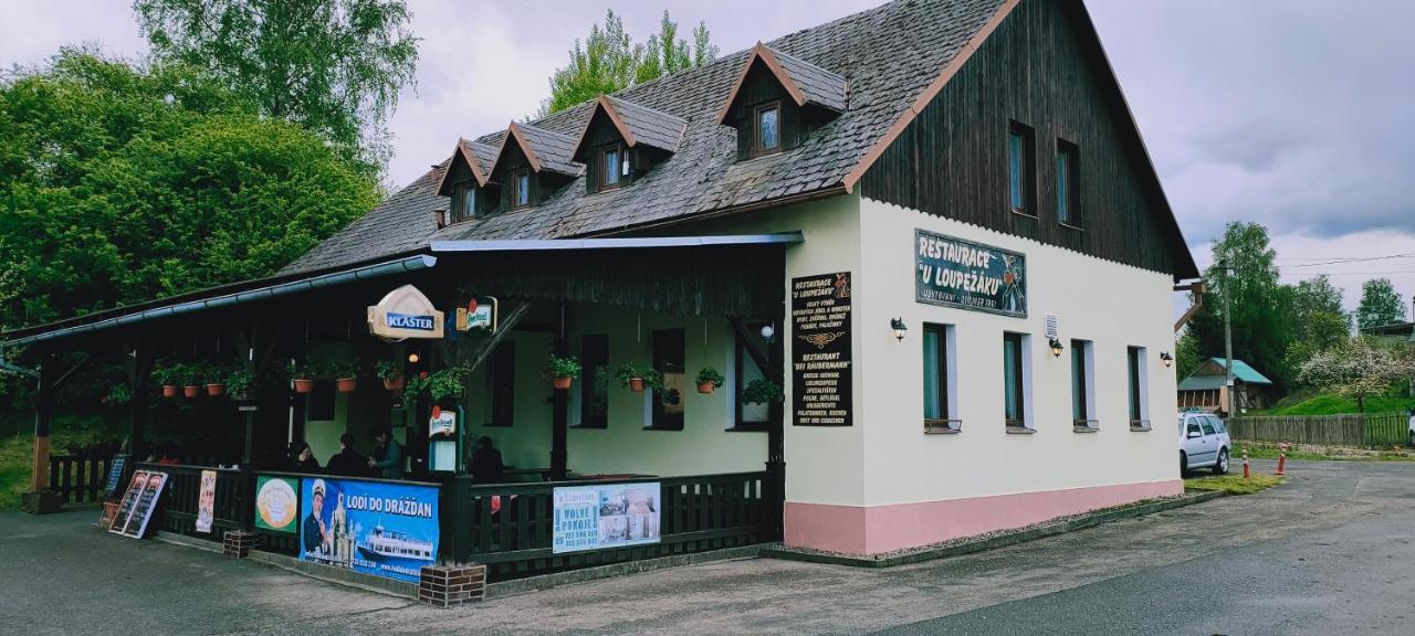 Pension U Loupezaku Hotel Jetřichovice Exterior foto